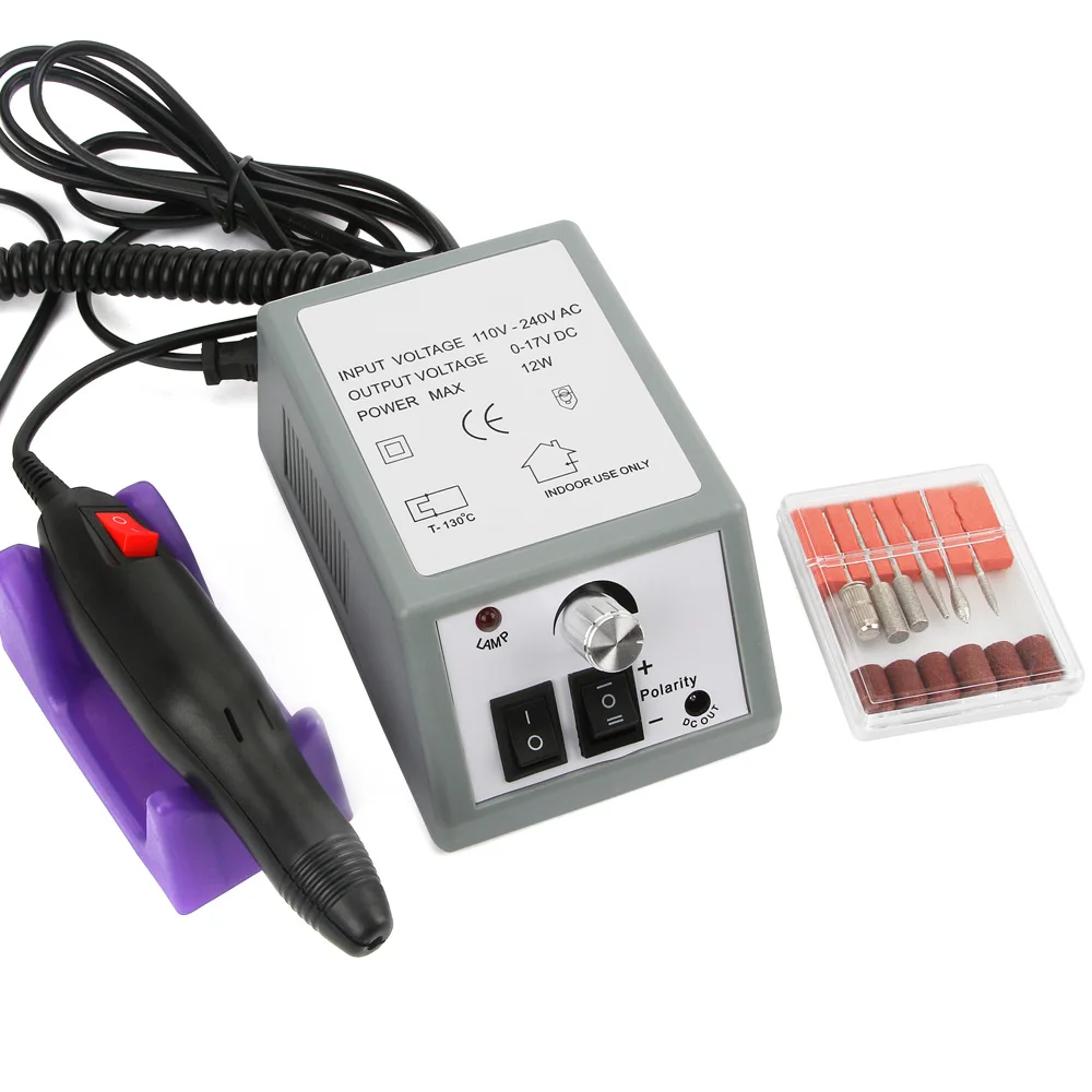 20000RPM Nail Art Drill Professional Electric Machine Manicure Pedicure Pen Tool Set Kit Hands Nail Polisher