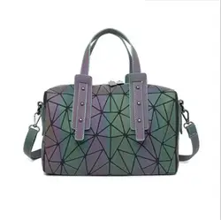 Имидо для женщин мода молния сумки световой sac сумка Геометрия сумки на плечо Saser простой складной