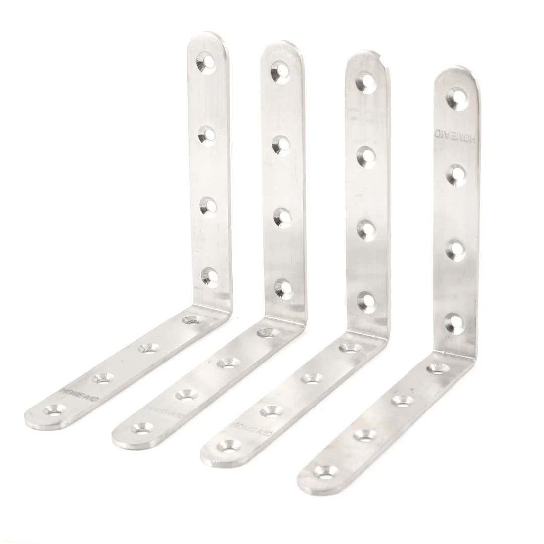 

KSOL New Style 4 Pcs 125mmx125mm Metal Corner Brace Joint Angle Bracket