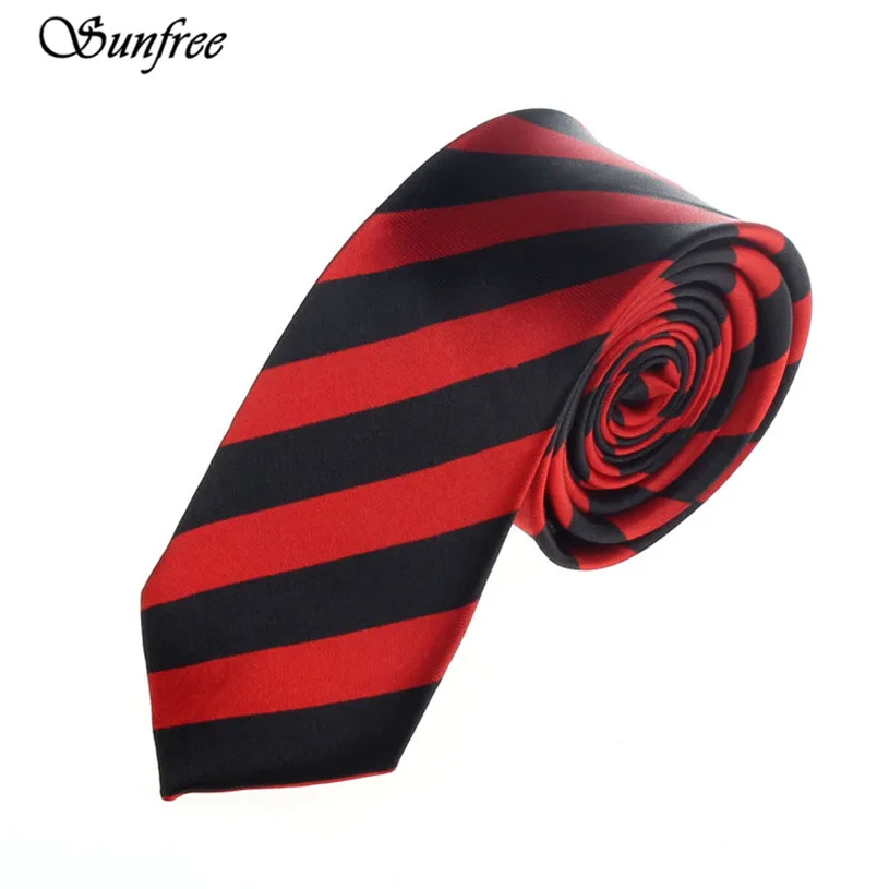 

Sunfree Fashion Stripe Casual Slim Mens Skinny Narrow Neck Party Wedding Tie Necktie Design Brand New High Quality Dec 8