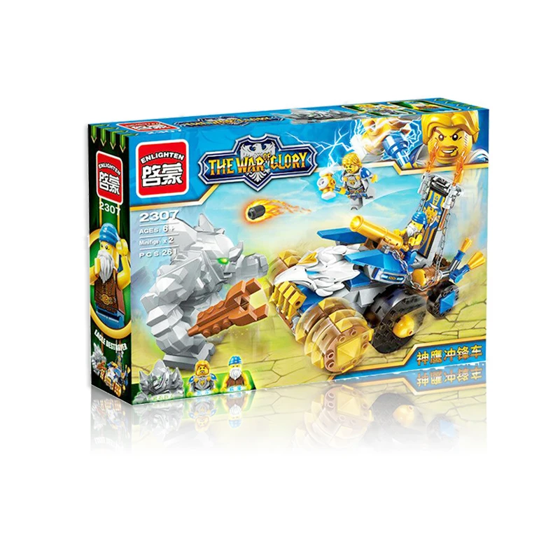 Enlighten Models Building toy Compatible with Lego E2307 261pcs Knights Blocks Toys Hobbies For Boys Girls Model Building Kits Enlighten Models Building toy Compatible with Lego E2307 261pcs Knights Blocks Toys Hobbies For Boys Girls Model Building Kits