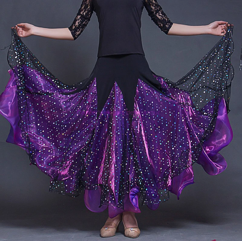 New Ballroom dance costumes senior satin Highlights ballroom dance