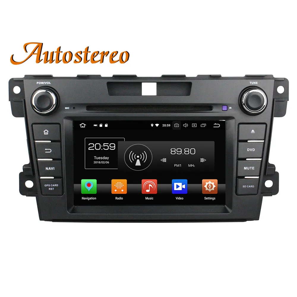 Top DPS Android 9 Car GPS navigation For Mazda CX-7 2007+ multimedia auto stereo car DVD player head unit radio tape recorder 2DIN 7 Top DPS Android 9 Car GPS navigation For Mazda CX-7 2007+ multimedia auto stereo car DVD player head unit radio tape recorder 2DIN 7