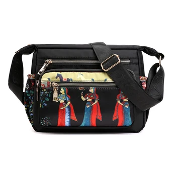 

New Ladies Fashion Shoulder Bags for Women Designer Waterproof Nylon Handbag Zipper Purses Messenger Crossbody Bag sac a main