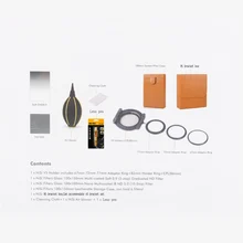 Nisi Square Filter Soft GND8(0.9) 100*150mm +IR ND1000 Filter+Cleaning Kit.