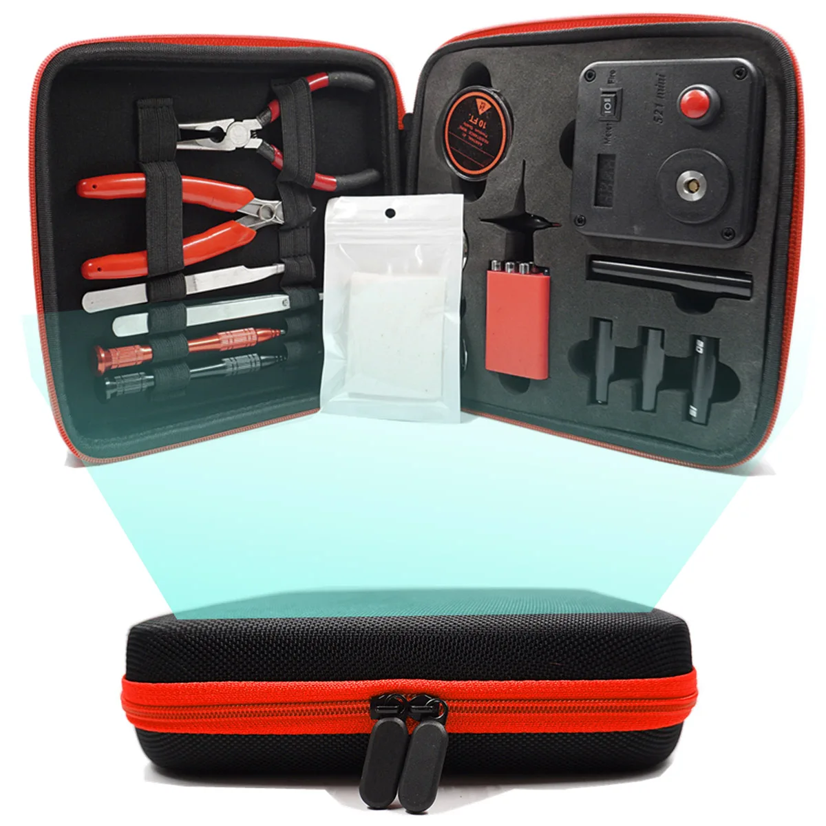 Обновленная катушка Master V3 DIY Kit All in One CoilMaster + электронная Сигарета RDA распылитель