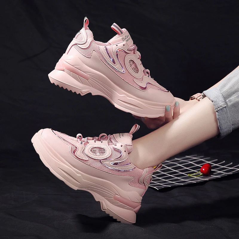 

Leader Show Women Fashion Shoes Breathable Brand Women Casual Shoes Flats Vulcanize Shoes for Women Sneakers Comfortable Muier