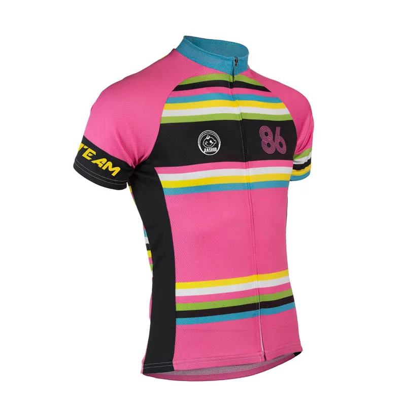 2016 Men's Summer Short Sleeve Cycling Jersey Team pink Cycling