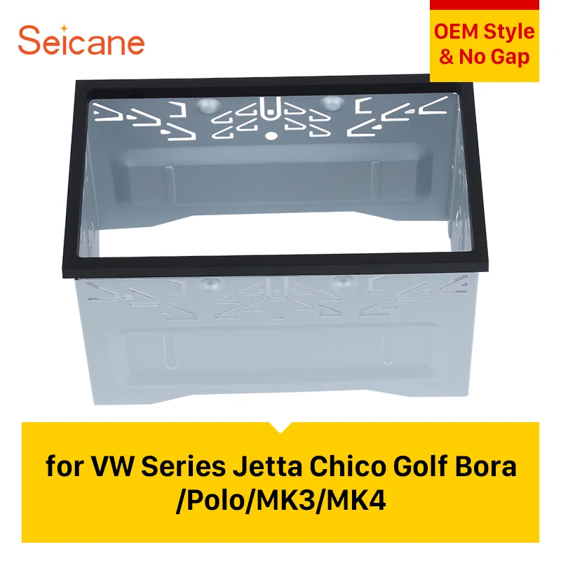 Seicane GPS 2Din панель двойной Din Автомобильная Автомагнитола Fascia DVD рамка набор для VW