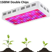 1500W/1800W/2000 Double Chips LED Grow Light Full Spectrum 410-730nm For Indoor Plants Flower vegetables indoor Plant lighting