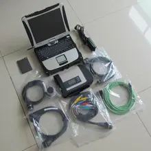 Professional diagnostic tool Mb star c4 sd connect with laptop tough book CF-19 latest version 240G SSD fast 2018.03 software