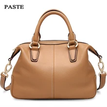 YUFANG женская сумка из натуральной кожи, женская сумка, Большая вместительная светская сумка, натуральная кожа, сумка на плечо, роскошная сумка-мессенджер