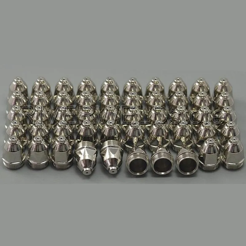 50 шт. фотовспышка 1 мм/1 3 5 мм|plasma tips|plasma nozzleplasma cutter consumables |