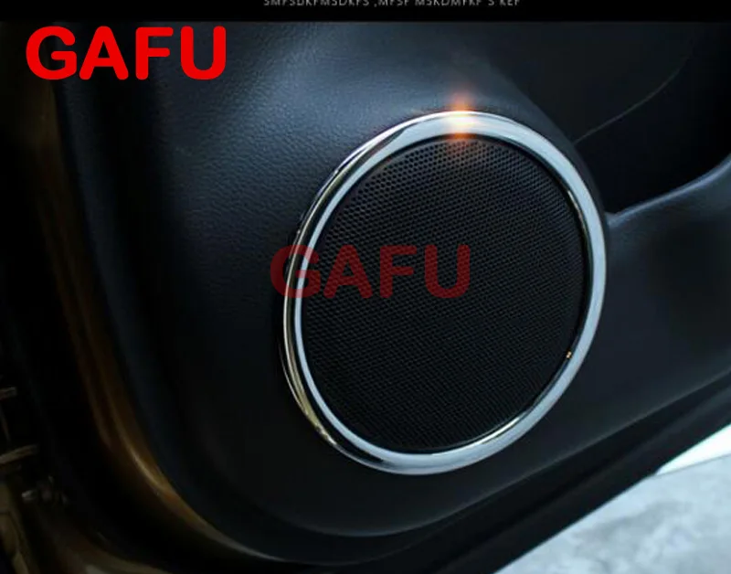 

For Nissan Qashqai J11 2014-2017 Car Door Stereo Covers Door Speaker Stickers Sequins Internal Decoration Accessories