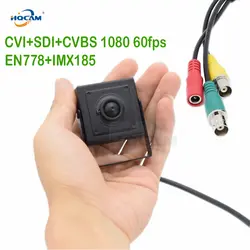 HQCAM мини CVI Cameera 1080i 50fps 60fps CVI + SDI + CVBS 1080 P SDI ИК Камера Stellar Камера Panasonic сенсор WDR мини SDI Камера