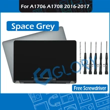 Года космический серый A1706 A1708 ЖК-экран в сборе для Macbook Pro 1" retina A1706 A1708 полный Дисплей в сборе