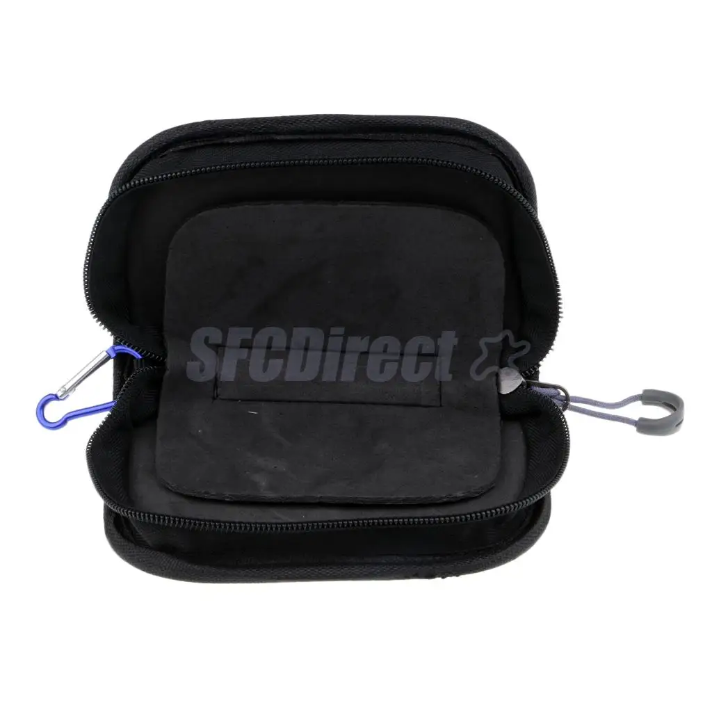 Fishing Spoon Lures Tackle Bag Case Hook Spinners Box Waterproof attach to Vest Backpack