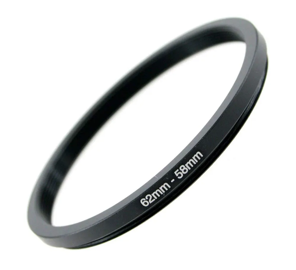 8psc 82-49mm Lens Step Up Down Ring Filter Adapter Set 82 77 72 67 62 58 55 52 49 37mm (8)