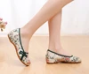 Veowalk-bailarinas de lona para mujer, zapatos planos femeninos de tejido con estampado Floral, estilo Retro, cómodos, sin cordones ► Foto 3/6