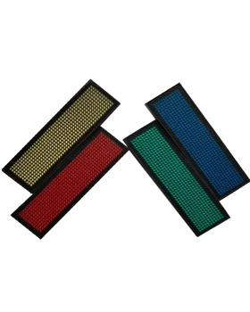 

Can easily change the contents by software Single Red/Green/White/Blue Color Suitable for KTV Led Name Tag For chest card Label