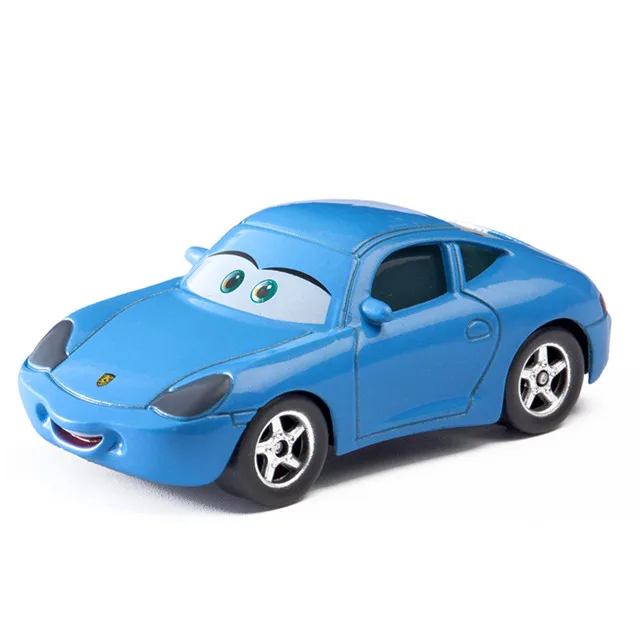 Sally Disney Pixar Cars 2 3 Mother Lightning McQueen Mater Jackson Storm Ramirez 1:55 литая металлическая модель из сплава игрушка автомобиль подарок для ребенка - Цвет: Sally