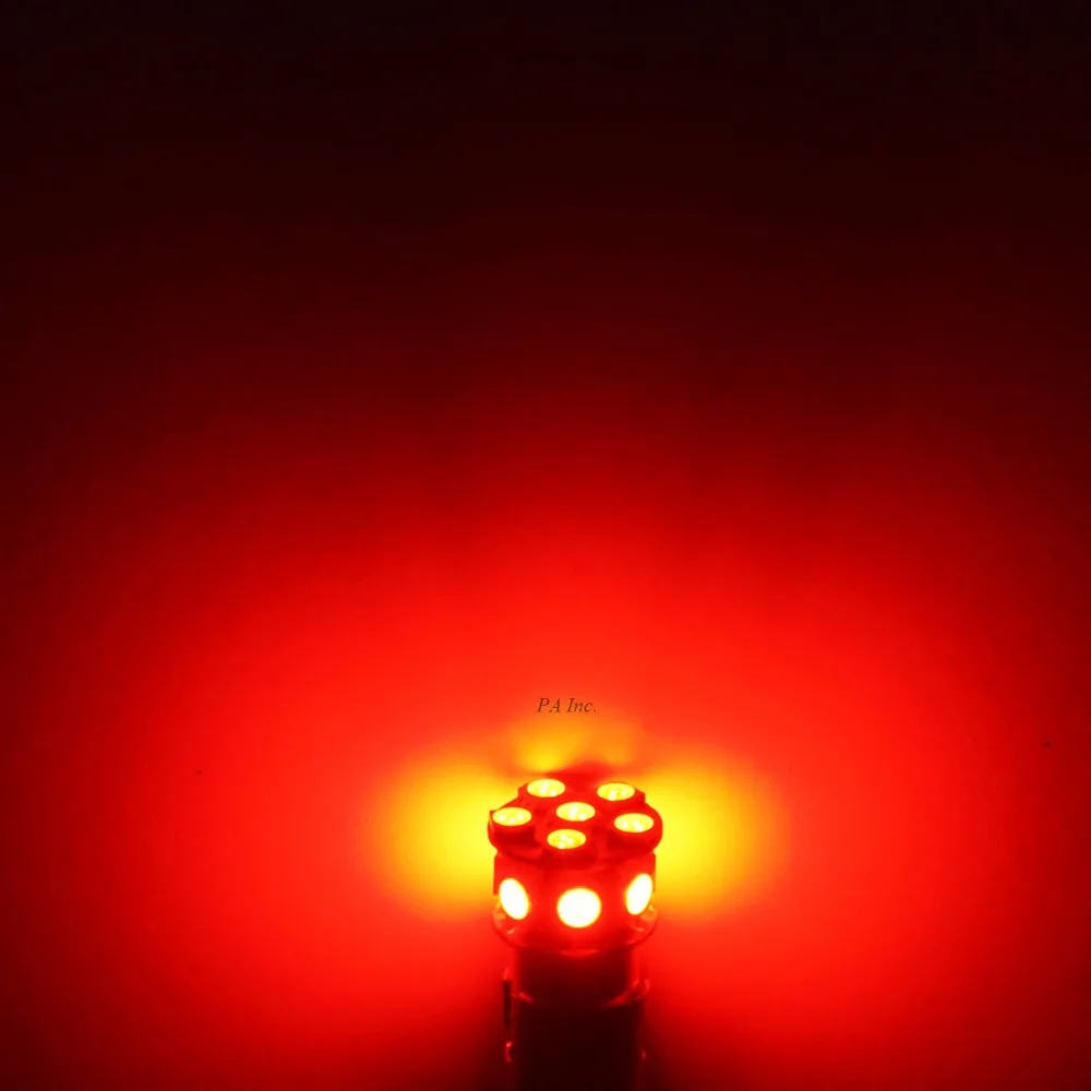 PA 13SMD LED Turn Signal Side Marker Back Up Light Tail Light Bulb 13SMD Red LIGHT