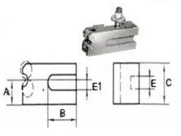 qctp 10 holder mech