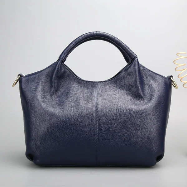 Новинка, женские сумки из натуральной кожи от известного бренда, женские повседневные сумки-мессенджеры, сумки через плечо, сумки через плечо - Цвет: Blue
