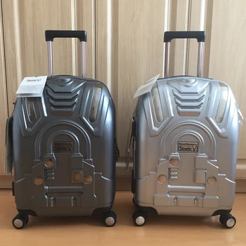 

Export brand travel luggage Rear water cup holder front compass trolley Suitcase vs TSA Lock Hardside Luggage Suitcase on Wheel