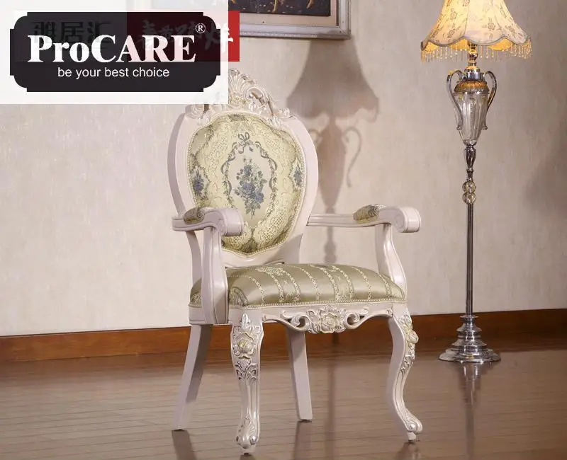 Euro-style Dining Chair classical Solid Wood French Chair Euro-style Dining Chair classical Solid Wood French Chair