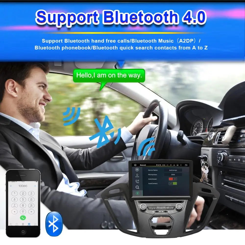 Top Android 8.0 Octa Core 4GB RAM Car Radio Stereo with Bluetooth For Ford Tourneo 2013- Car DVD Multimedia Player Wifi DAB+Aux USB 5 Top Android 8.0 Octa Core 4GB RAM Car Radio Stereo with Bluetooth For Ford Tourneo 2013- Car DVD Multimedia Player Wifi DAB+Aux USB 5