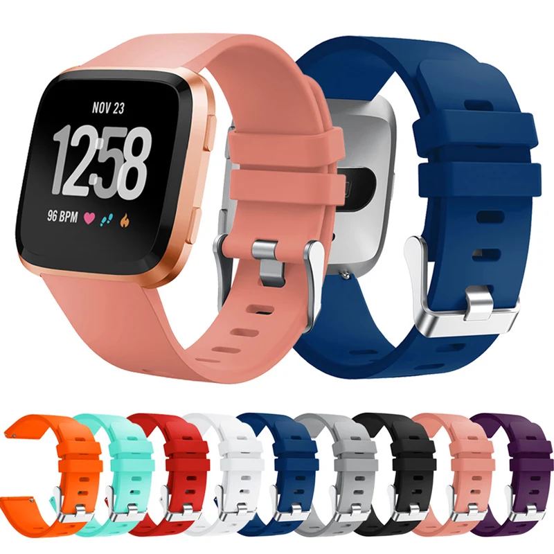 

Replacement Soft Silicone Wristband Wrist Strap Smart Watch Band Strap For Fitbit Versa Smart Watch