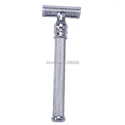 CSB Double Edge безопасности лезвия для бритья Бритва Нержавеющая сталь ручной бритва Для мужчин борода длинной ручкой традиционный бритва