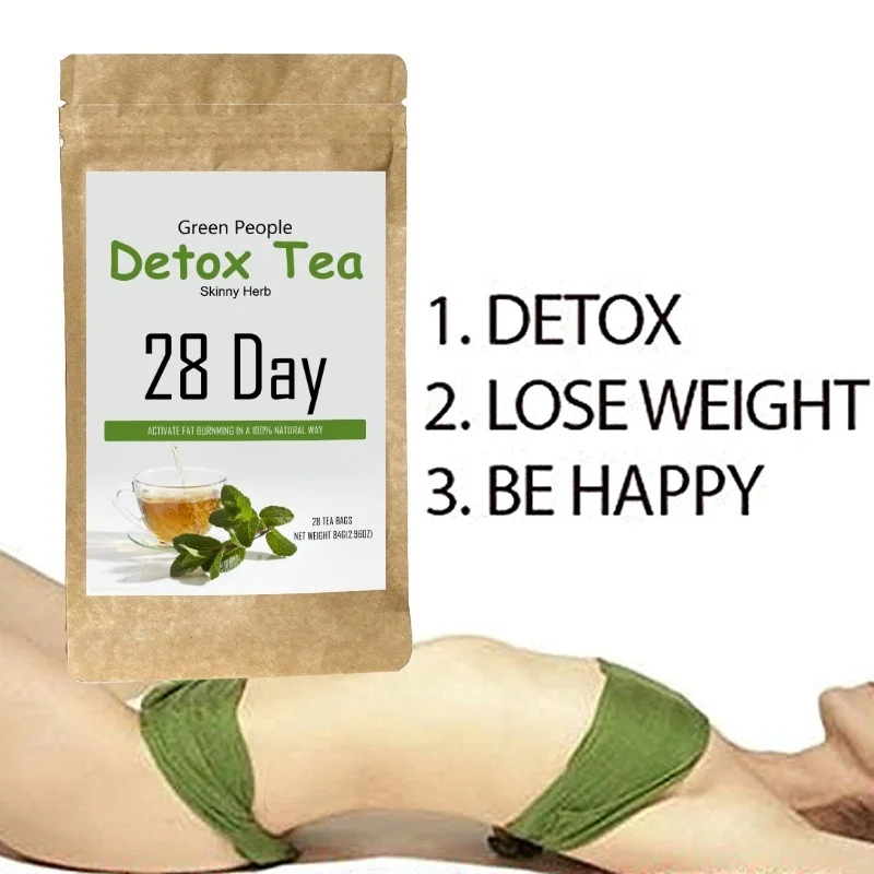 

28 Days Slimming Tea 100% Pure Natural Detox Tea Fat Burning Tea For Weight Loss Women and Men Healthy Skinny