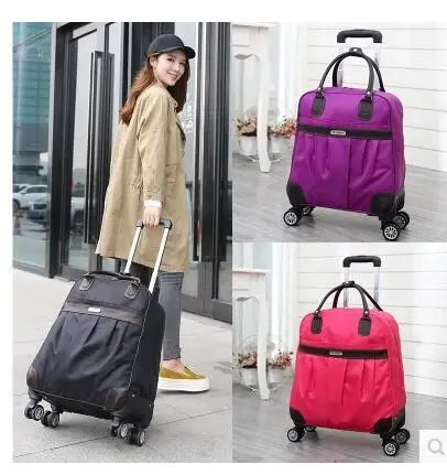 

Wheeled Trolley Bag Travel Luggage Bag Carry On Rolling Luggage Bag Travel Boarding Bag With Wheel Travel Cabin Luggage Suitcase