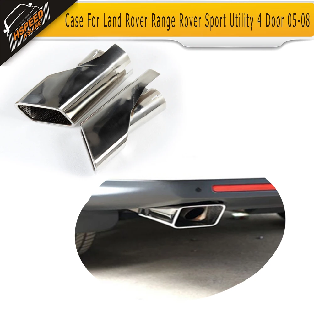 Exhaust Pipe Exhaust End Pipes Auto Mufflers Case For Land Rover Range