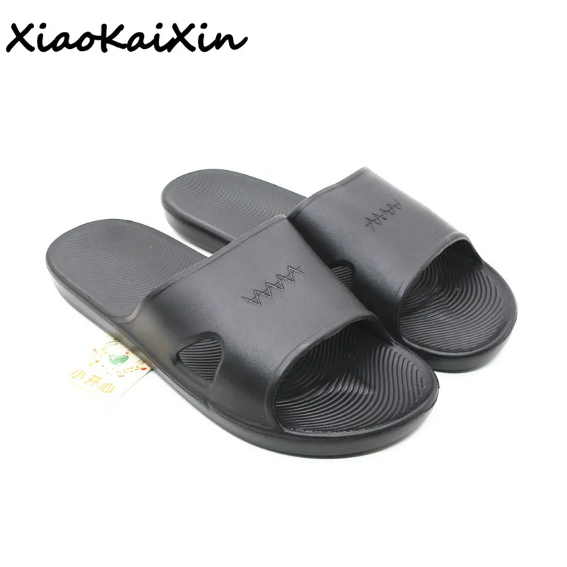 

Couples Indoor Slippers for Men Women Summer Solid EVA Home Shoes Sandals Bathing Non-slip Soft House Bathroom Slippers Beach