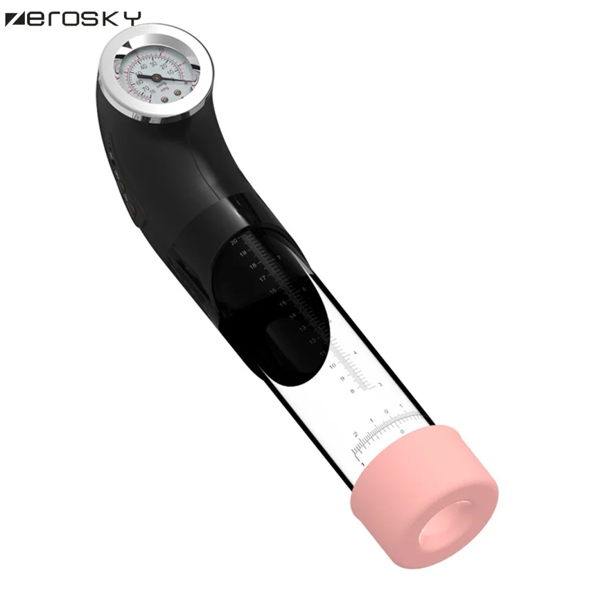 Мужской вакуумный насос для увеличения пениса Zerosky тренажер задержки