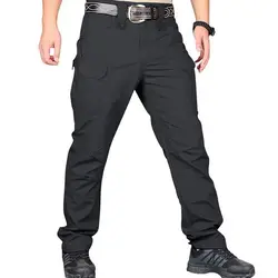 SHUJIN 2019 весенние мужские тактические брюки легкие водостойкие походные уличные брюки карго сафари стрейч