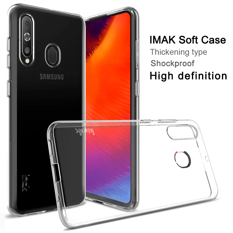 Imak Transparent TPU Case For Samsung Galaxy A60 Soft Silicone Case Back Cover 1.3mm Thickness Protection Imak Transparent TPU Case For Samsung Galaxy A60 Soft Silicone Case Back Cover 1.3mm Thickness Protection