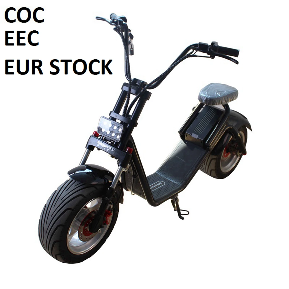 COC EEC Европейский Электрический скутер 60 в 12AH съемный аккумулятор велосипед