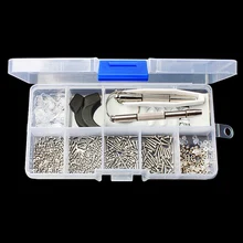 COLOUR_MAX винты гайки Нос Pad Оптический инструмент для ремонта Ассорти набор для очков Солнцезащитные очки