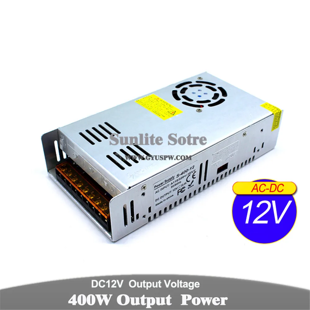 12V400W
