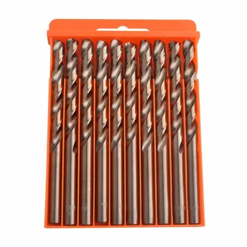 

Flexsteel Tools M35 Cobalt Drill Bit Set,HSS-CO Drill Set 1.0-10MM, for Drilling on Hardened Steel, Cast Iron & Stainless Steel