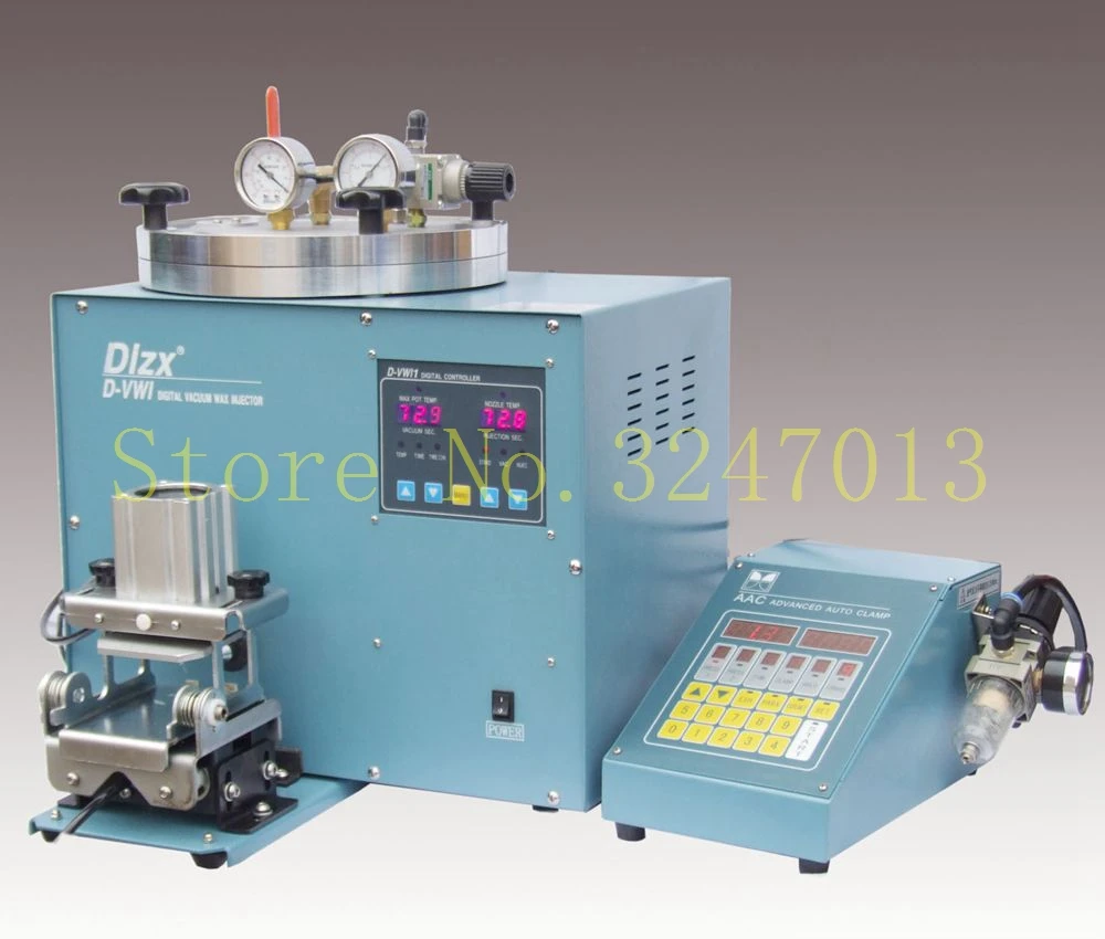 Best Offers 1L Vaccum Pump+Automatic Vacuum Wax Injector Machine set for Casting wax mold