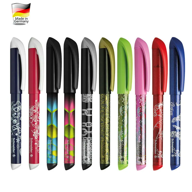 

1Pc Schneider Voice Easy Student Fountain Pen writing calligraphy Iridium tip pen 0.5mm Office and School Supplies 10Body Colors