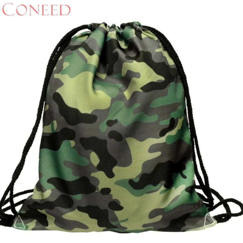 

CONEED School Bags Fashion Fashion Unisex Emoji 3D Printing Bags Drawstring Oct16