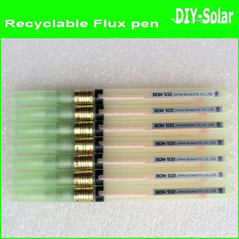 

2017 new 50pc Recyclable empty flux pen--extra add Soldering rosin/Solder paste DIY Solar cells Panels solering/PCB board solar