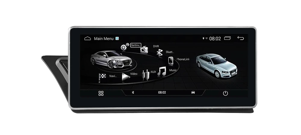 Для Audi A4 8K 2009~ MMI стиль мультимедийный плеер 10,2" HD экран стерео Android Автомобильная карта gps-навигации авто радио