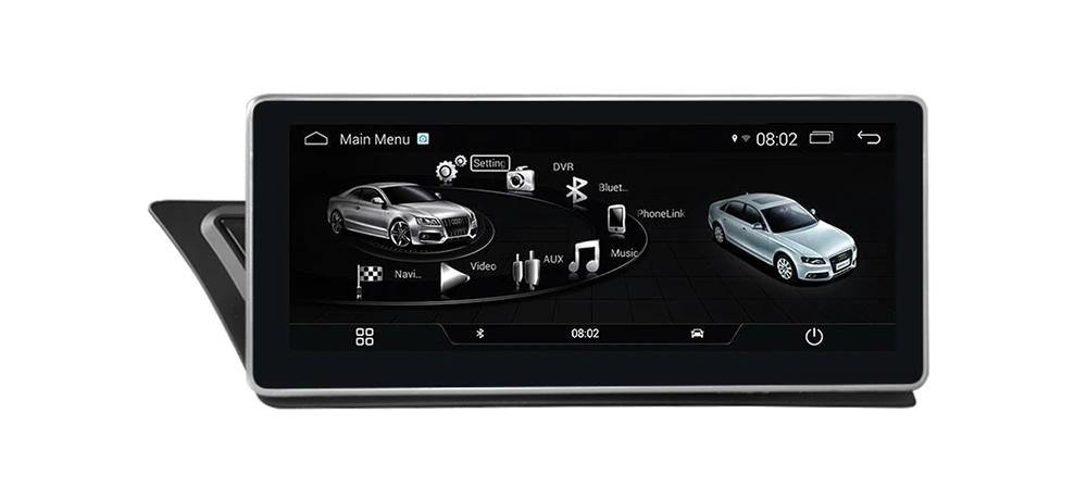 Sale For Audi A4 8K 2009~2015 MMI Original Style Multimedia Player 10.25" HD Screen Stereo Android Car GPS Navigation Map Auto Radio 0